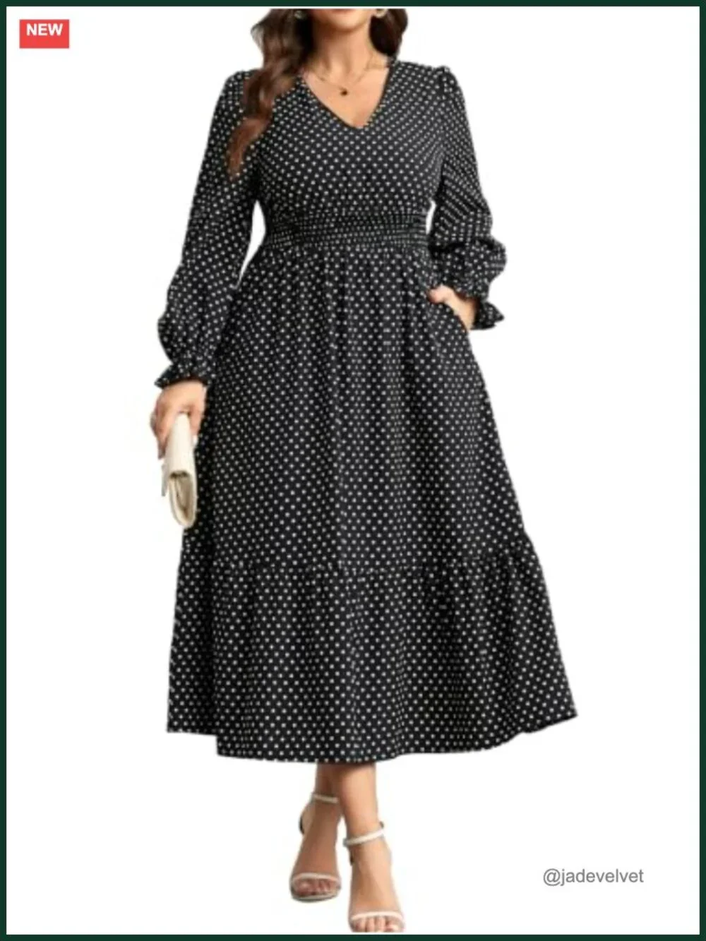 Plus Size Boho Floral Maxi Dress with Pockets